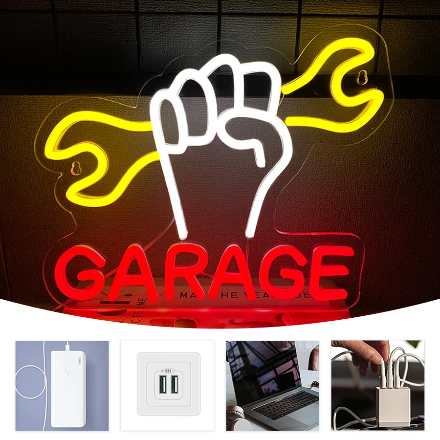 Letreiro de Neon LED para Gara - Auto Repair Shop Signs avaliação e preço