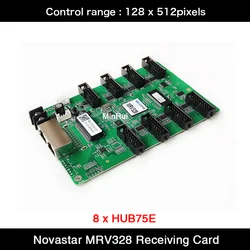 Novastar a réceptionné la carte de contrôle d'affichage à LED de MRV208-1 MRV328/DHexecute 8 / DH7508-S fonctionne avec la carte d'envoi MSD300 MSDfemale