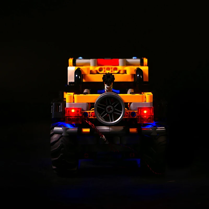 Kit d'éclairage LED RC bricolage pour voiture de sport technique LEGO 42122, lumière LED uniquement, modèle sans blocs