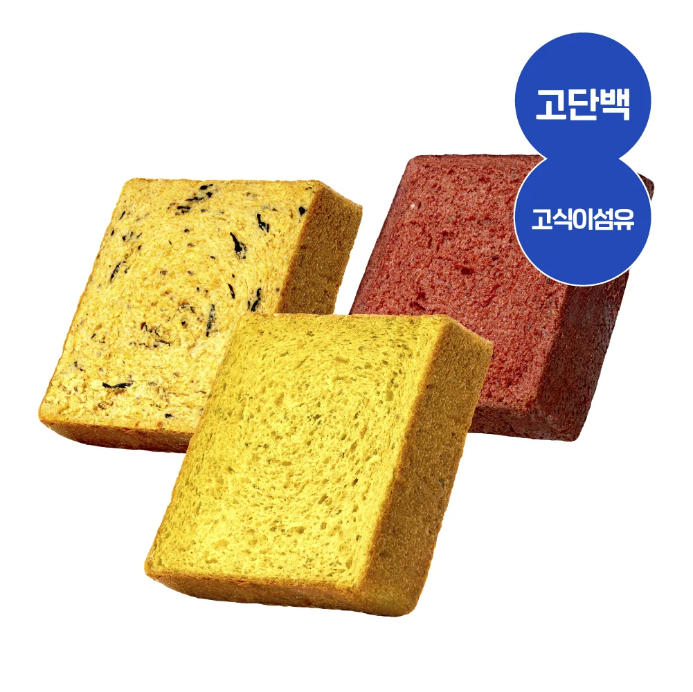 널담 뉴트리션 통밀식빵 3봉 5세트 (총 15봉) 고단백 저당 고식이섬유 비타민 미네랄 함유