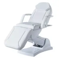 Table de massage électrique réglable en hauteur, cadre en métal, cuir synthétique, lit de soin pour salon de beauté et studio de tatouage 2