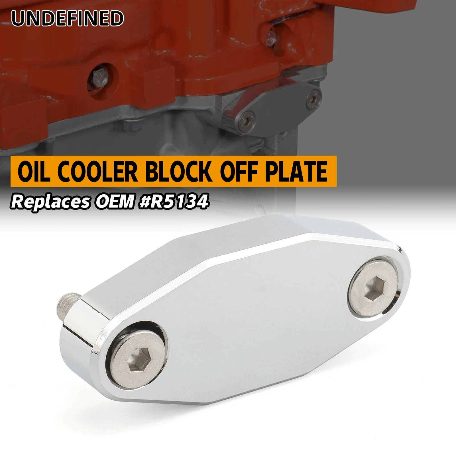 Image of LS-Ölanschluss-Adapter, Kühler, Block-Off-Platte R5134, für GM LS-Serie, LSX, LS1, LS2, LS3, LS6, LQ4, LQ9, LM7, V8, Motoren, 4,8 l, 1997–03