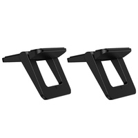 2pcs Foldable Portable Desktop Holder Space-Saving Bracket For Notebook Computer Mini Lap Desk Support Laptop Stand Holder