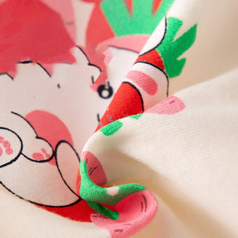 4 قطعة/الحزمة لينة ملابس داخلية للأطفال القطن الاطفال سراويل بوكسر سراويل لفتاة جميلة أرنب الكرتون الفتيات بويشورت الذين تتراوح أعمارهم بين 2-11