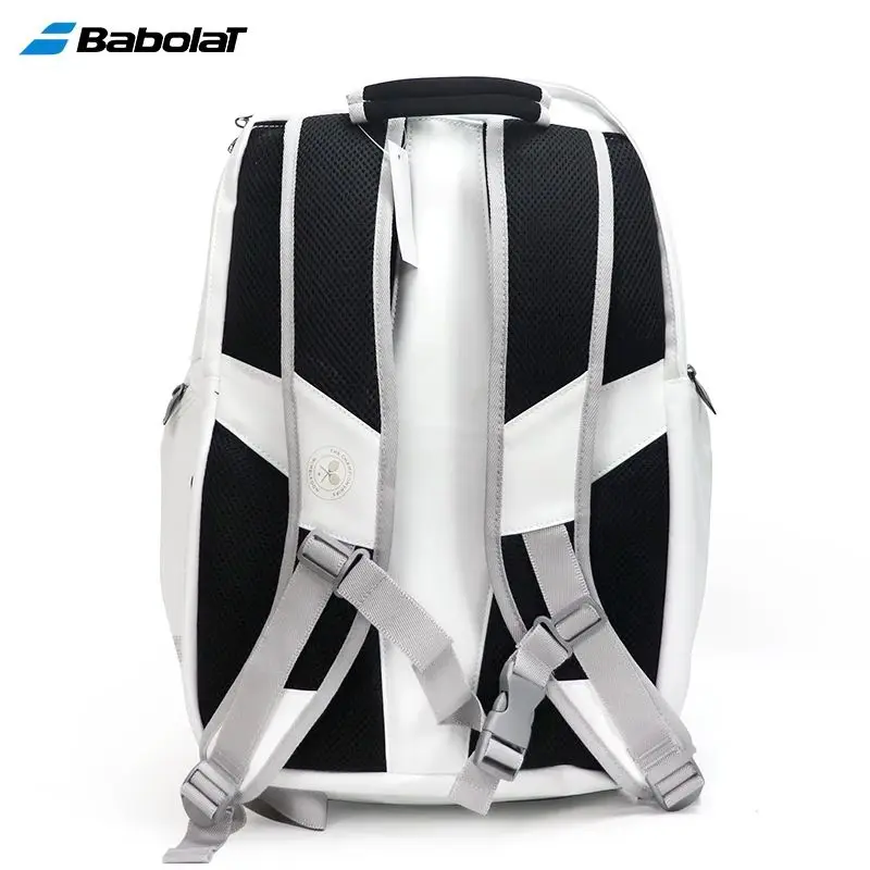 Babolat Tennis Racket Backpack Men Women Durable 2-Pack PU Squash De Padel Tennis Racquet Bag With Shoes Compartment Sports Bag