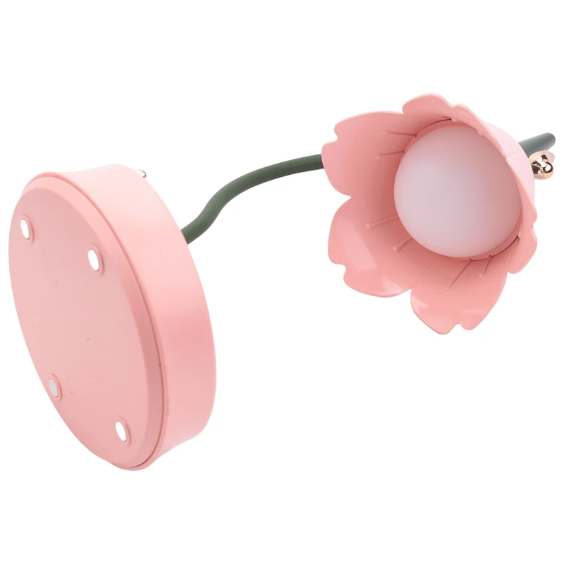 Flower LED Desk Lamp Student Bedroom Lighting Contact Eye Protection USB