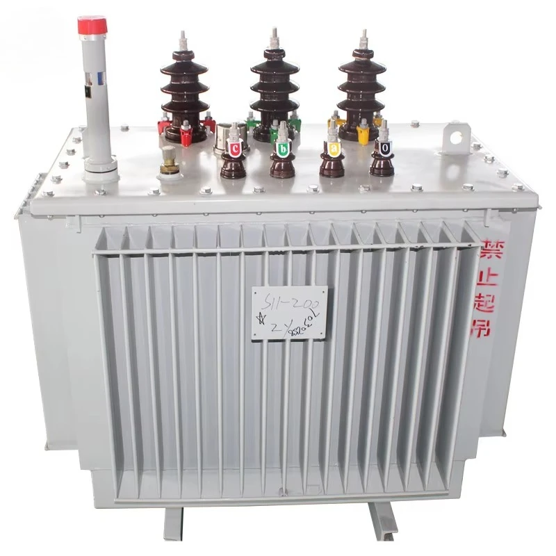 Transformador de Potencia Trifásico de 2500kVA 13.8kV Sumergido en Aceite, Transformador de Distribución de 480V