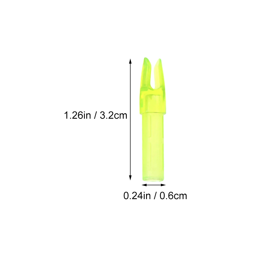 

15pcs Arrow Covers Durable Plastic Nock Archery Accessories Smooth Archery Accessories Design Outdoor Practice Hunting