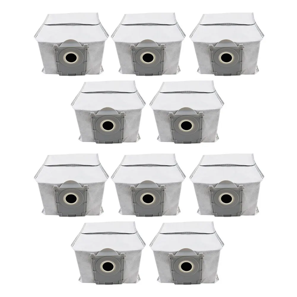 For Dust Bags for ECOVACS X11 X9Pro X8PRO PLUS For T80S Robot Vacuum Cleaner 10 Piece Particle Filtration System