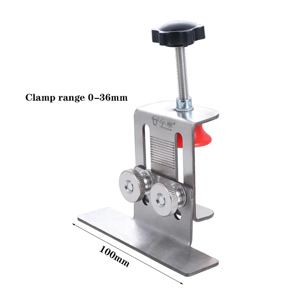 Adjustable Installations Cabinet Door Tool Professiona Quick Cabinet Door Mounting Jig Stainless Steel Smooth Gaps