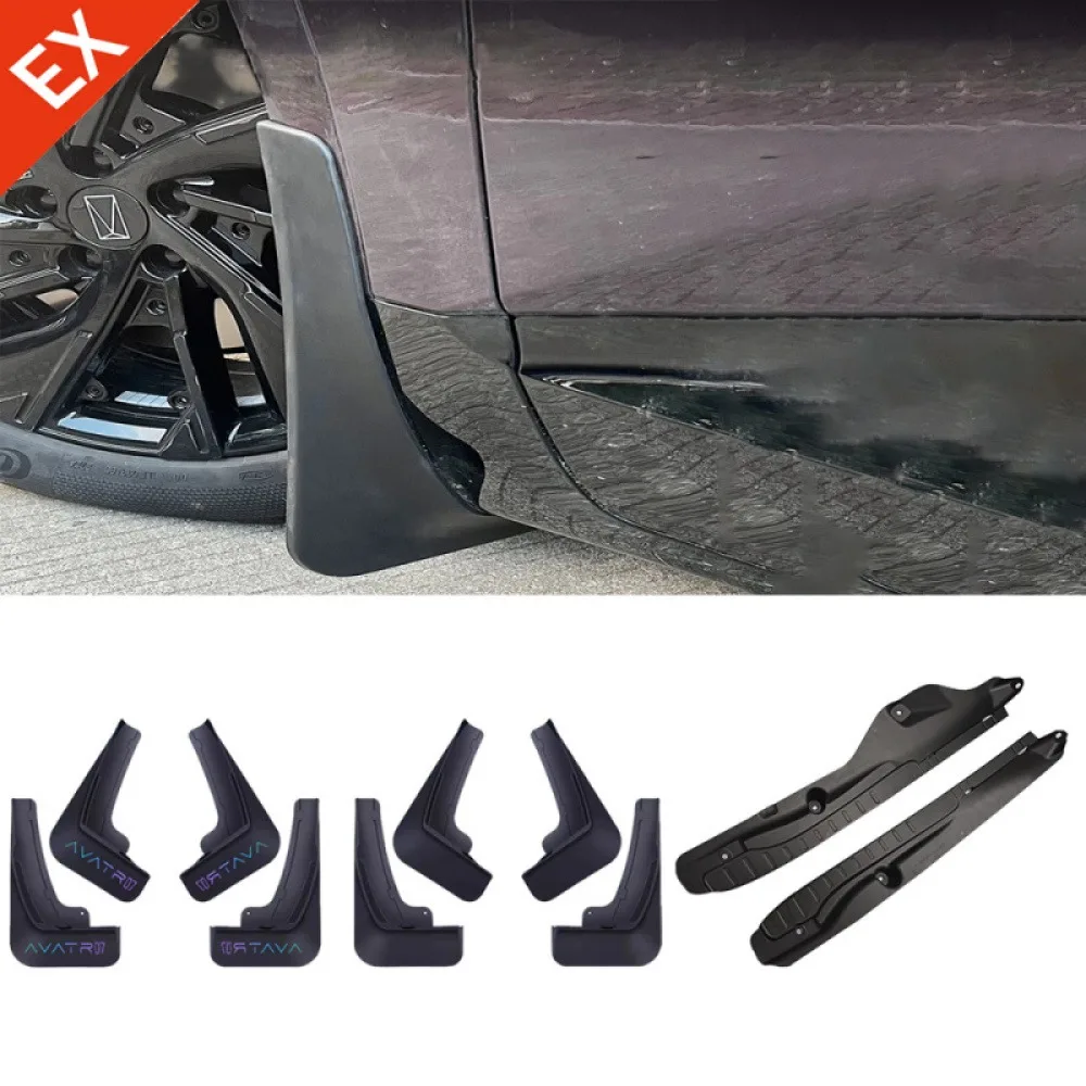 

Car Rear Wheel Mud Splash Guard Fender Anti-dirt Anti-splash Exterior Accessories For Changan AVATAR 07 2024-2025