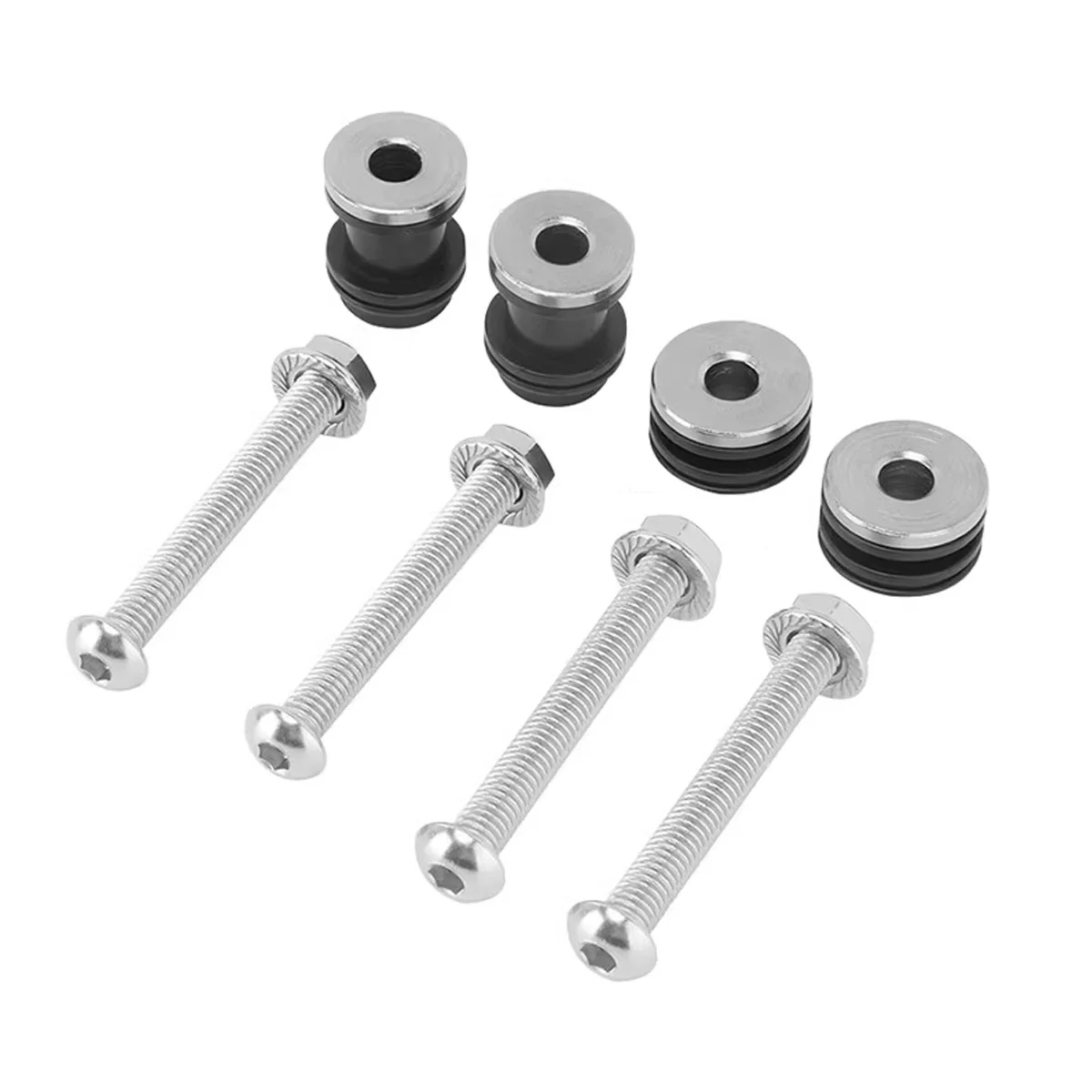 Motorcycle Backrest Docking Hardware Kit Detachable Sissy Bar Rack Mounting Screw For Harley Sportster XL883 XL1200 Iron X48 view 4