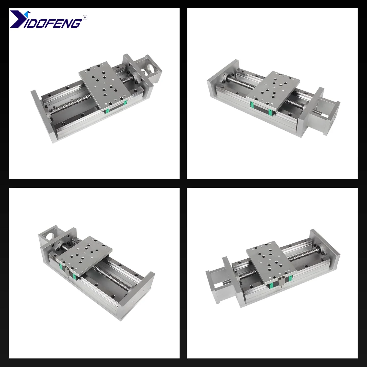 ZBX150-600mm Guide Linear Stage Motion Actuator X/Y/Z Achse Kreuzschiebetisch