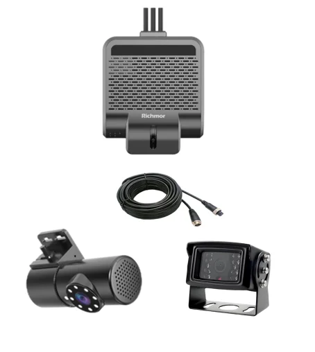 3CH AI لوحة القيادة كاميرا سيارة مقاومة درجات الحرارة العالية مع وظائف ADAS وDSM مسجل القيادة