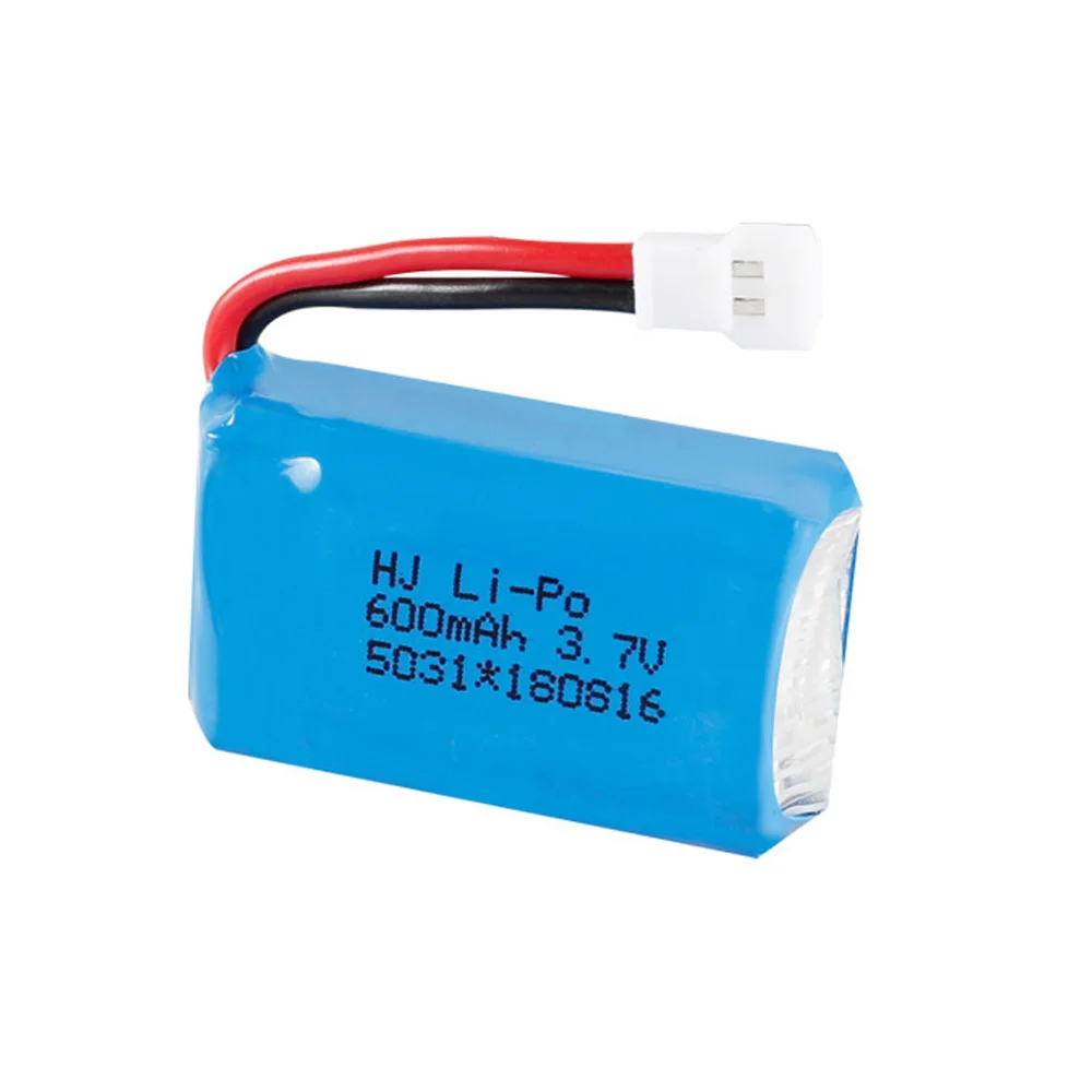 3.7V 600mAh 25C 752030 Bateria Lipo do Syma X9 X9S RC samolot helikopter Quadcopter części zamienne do dronów 3.7V 1S bateria do zabawek RC
