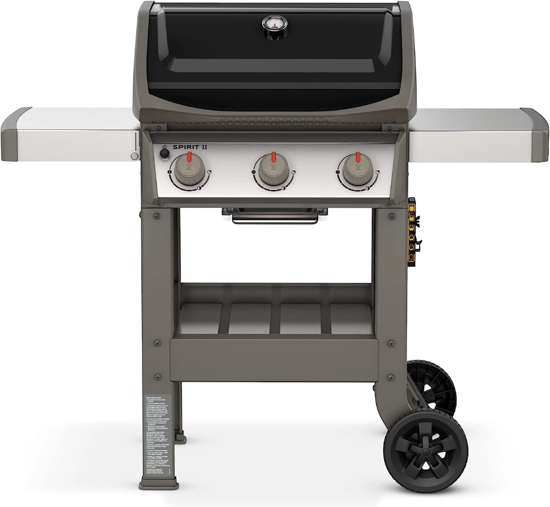 for E-310 3-Burner Liquid Propane Grill, Black