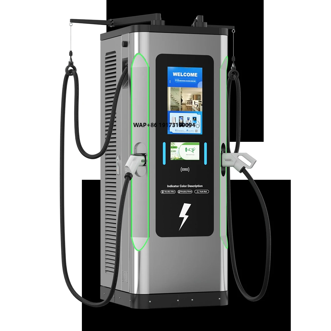 Bluesky Double GB/T Dc Car Quick Commercial Ev Charging Station 60kW 120kW 160kW Fast Rapid Charger Solutions Supplier