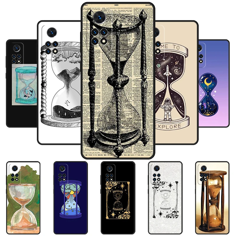 Nature Hourglass Phone Case For Redmi Note 11 EPro 11S 10T 9S Promax 8 Pro Xiaomi Mi 11 12X 12S Ultra Cover