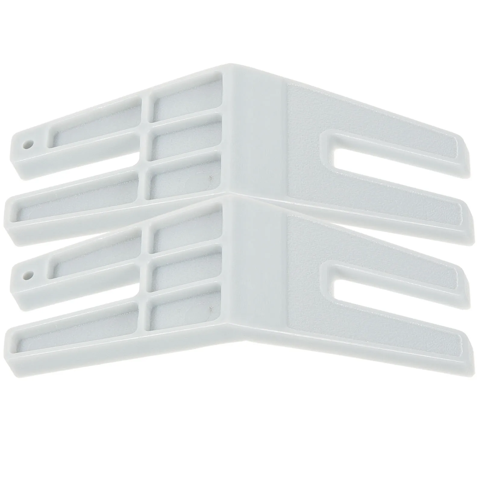 

2Pcs Sewing Button Plates Multi-Functional Household Buttonholer for Home Sewing Machines Double-Sided Plastic Accessories Easy