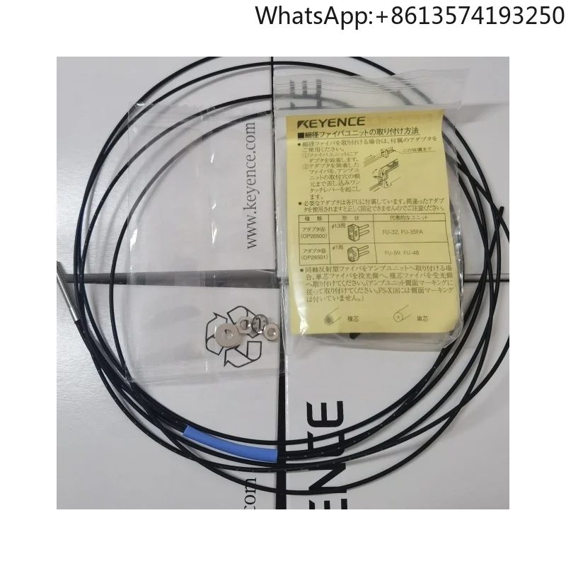 

Keyence Digital Fiber Optic Sensor Model FU-35FA(2000) Ambient Light Phototransistor Photoelectric Sensor