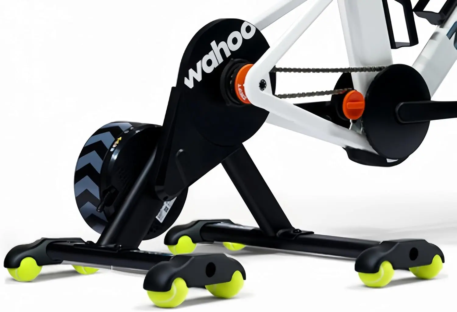 

4 Pack Rocker Feet & 8 Tennis Ball Kit for Indoor Bike Trainers - Stabilize, Silence, Elevate