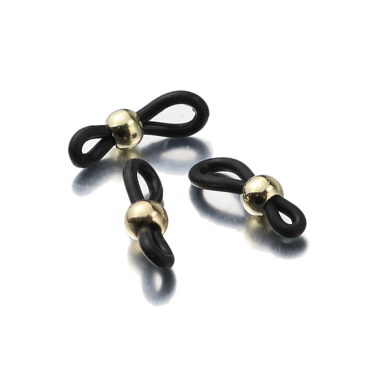 20pcs Adjustable Spring Rubber Ends for Eyeglass Chains