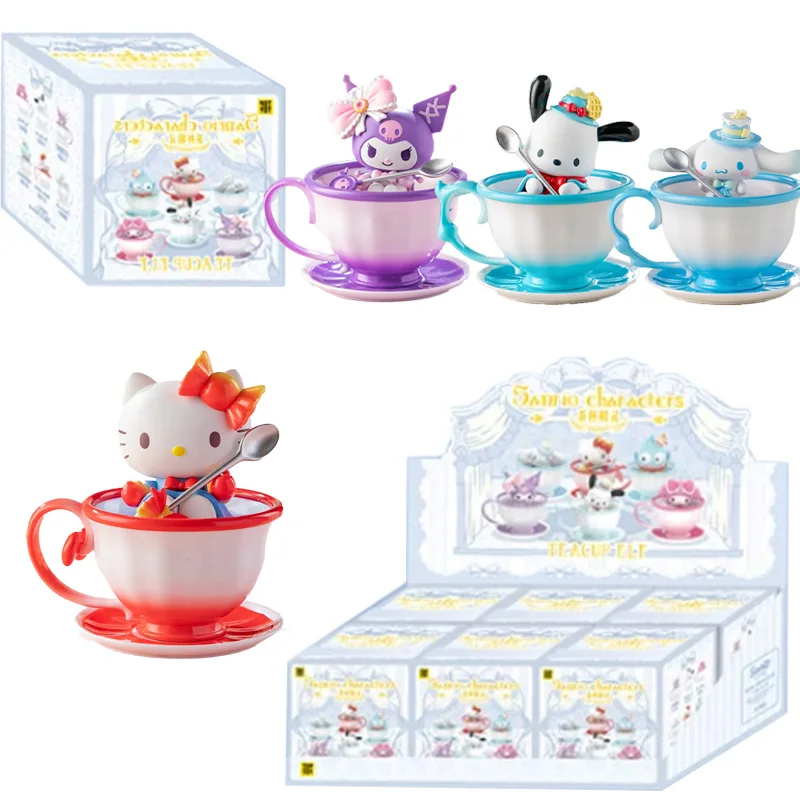 

Аниме TOPTOY Kawaii мультфильм Sanrio семейная чашка эльф серии Pachy Dog слепая коробка модная игрушка фигурка украшения женский подарок на день рождения