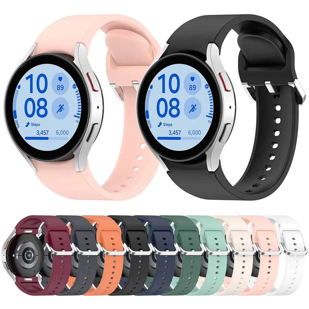 Ремешок силиконовый для Samsung Galaxy Watch 7/FE/6/6 Classic/5/5 Pro