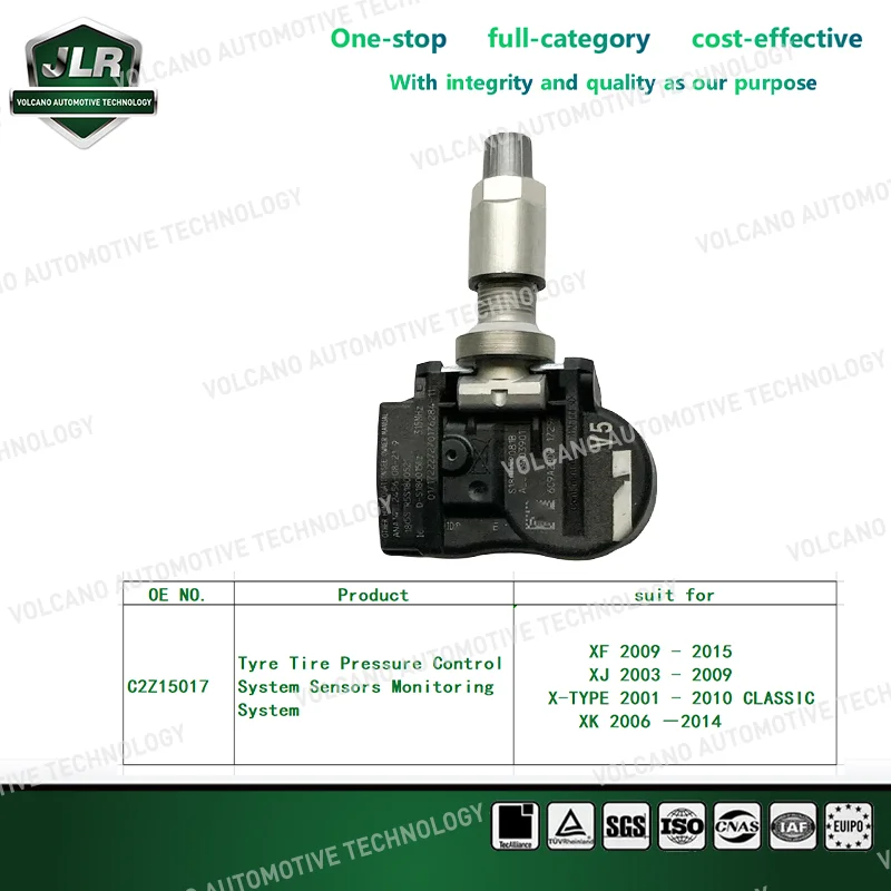 Jaguar Land Rover Tyre Tire Pressure Control System Sensors Monitoring System For XF XJ  X-TYPE XK OEM:C2Z15017