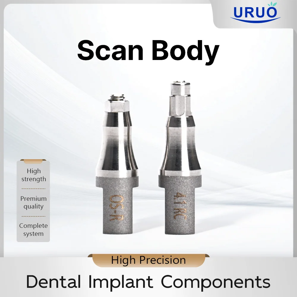 5pcs Scan Body for Dental Impant Lab CAD CAM Materials Osstem Dentium DIO Megagen Dentis NeoBiotech ITI Zimmer TI