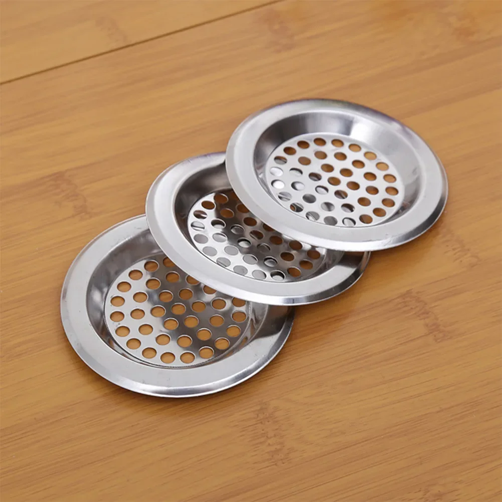 Antiblocking Practical Kitchen Sink Strainer Filter Drain Net Hole Filter Stainless Steel 1 Pcs 60mm Filtration