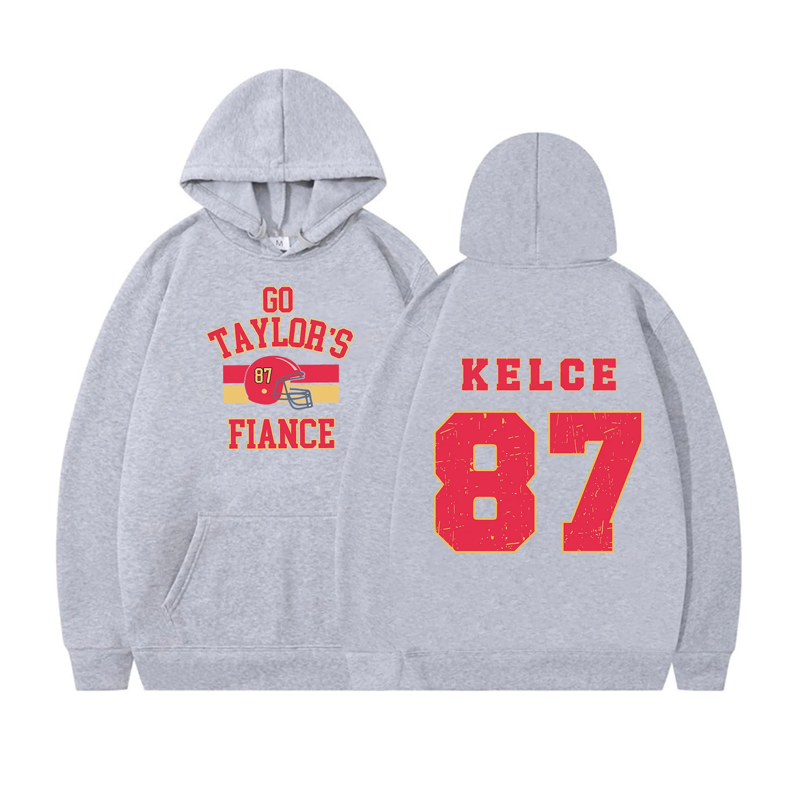 قميص Go Taylor's Fiancé بقلنسوة قميص Taylor Travis للخطوبة للرجال والنساء بأكمام طويلة ملابس الشارع الشهير بغطاء للرأس مضحك للزوجين