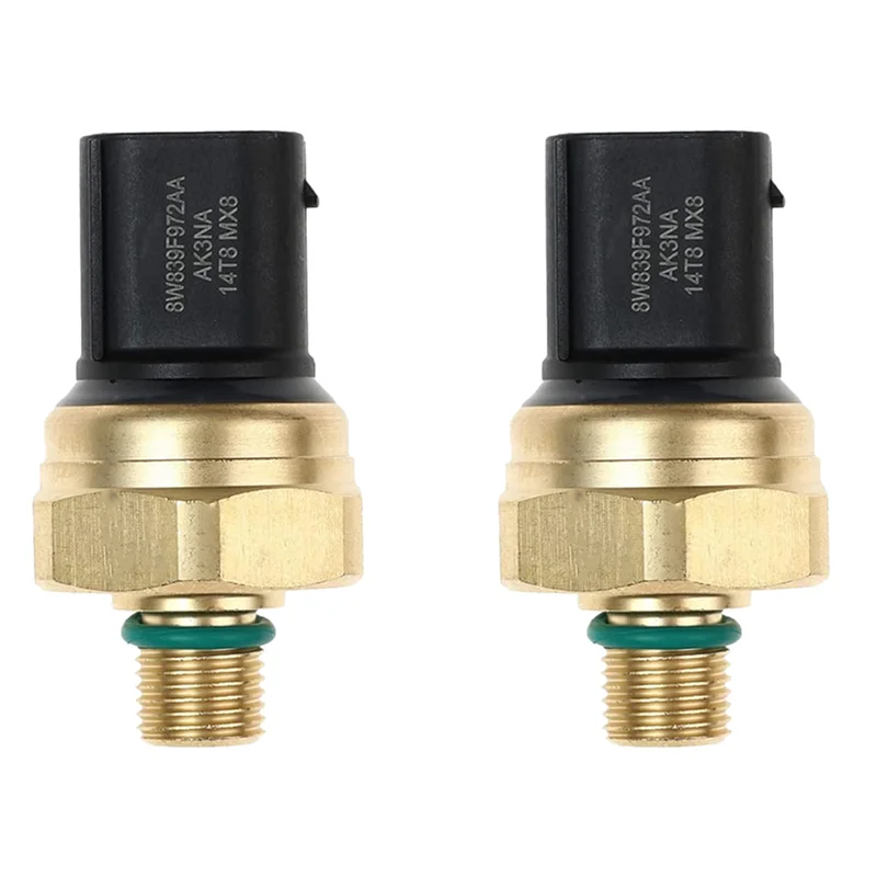 

2X 8W839F972AA Датчик давления масла Датчик давления топлива Датчик давления в топливной рампе для Ford 8W83-9F972-AA