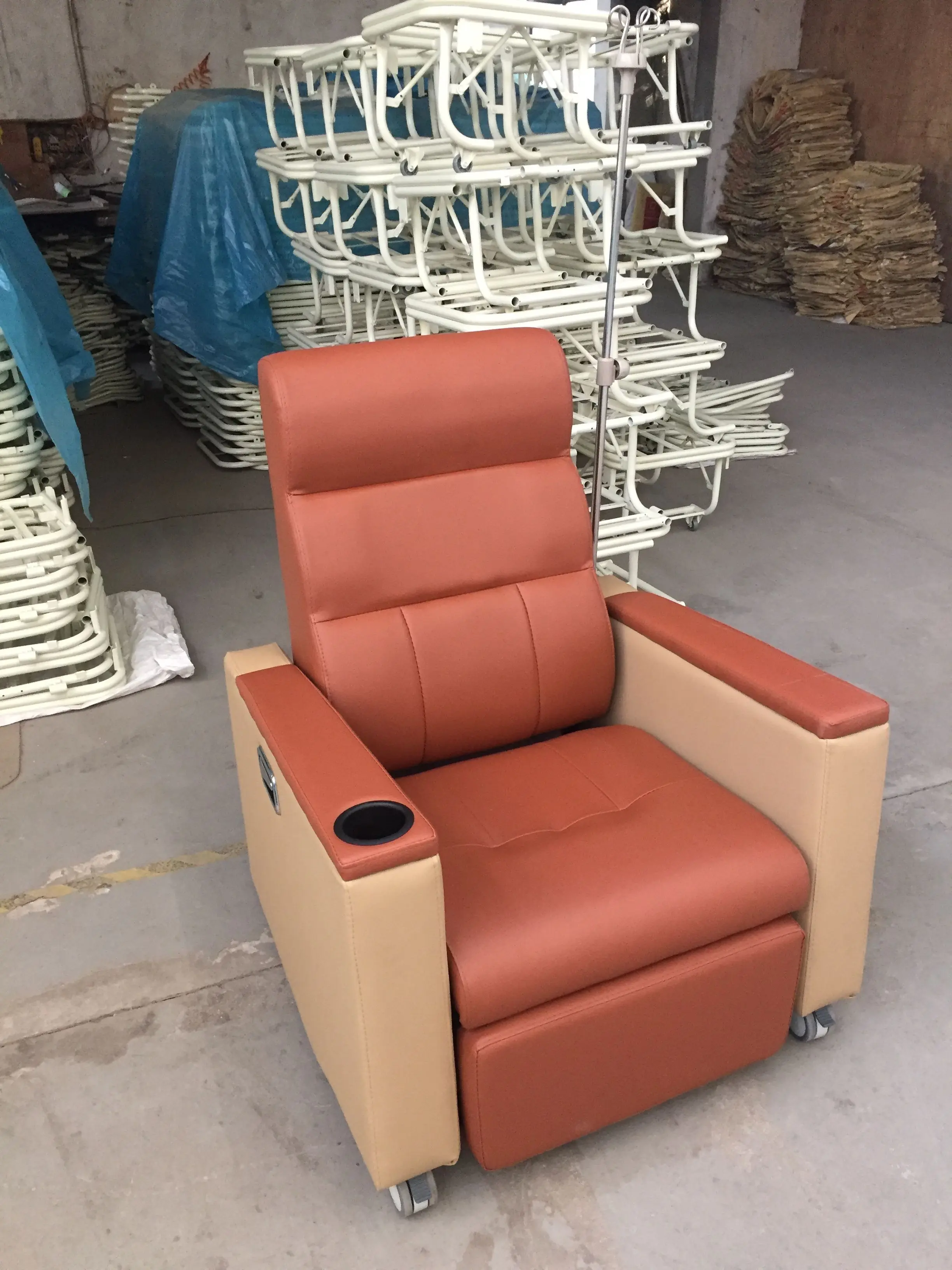 Sofa-style Design Infusion Chair for Hospital Use Clinic Use IV Infusion Hospital Chair