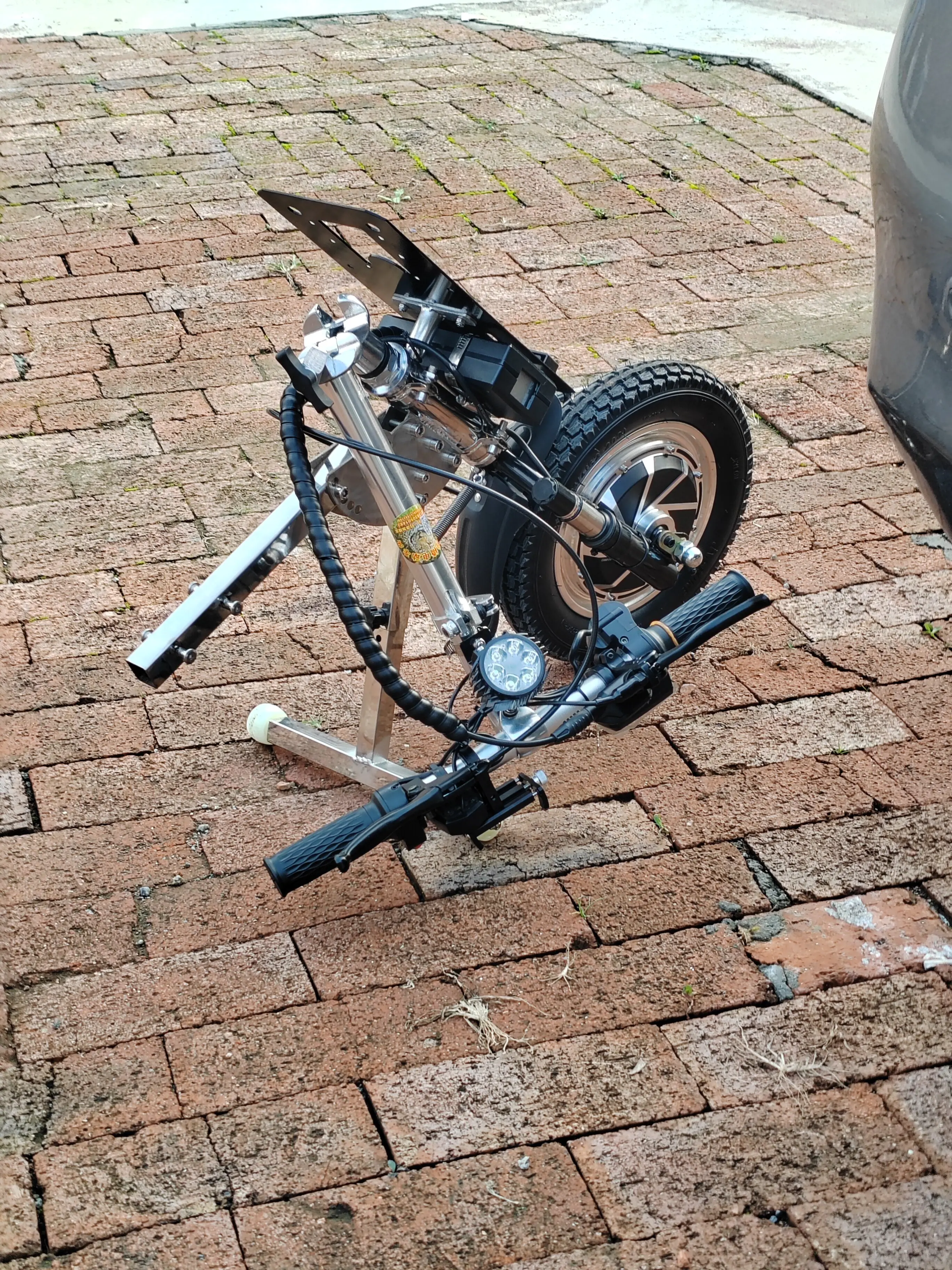 Outdoor Power Wheelchair - Foldable Powered Standing Mobility Chair 12
