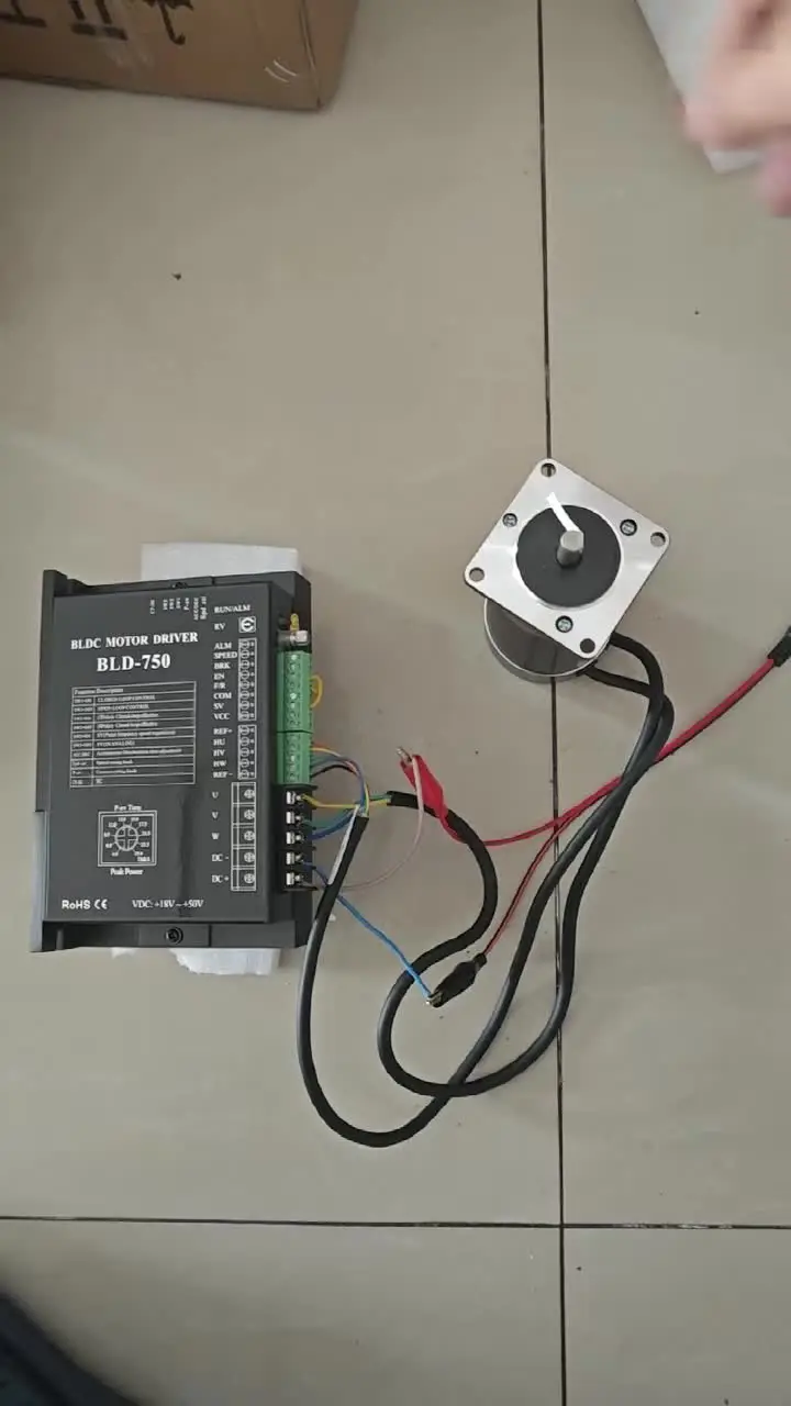48V ブラシレスモーター 100W～400W 6000rpm