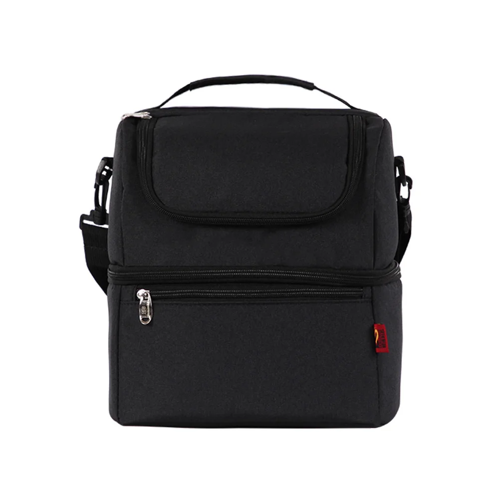 

Large Waterproof Insulated Lunch Bag Double Layer Leakproof Portable Cooler Tote Bag for Women Work School Picnic