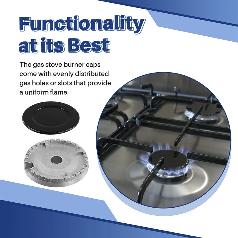 4 قطعة استبدال موقد غاز محمول الموقد-السطح الموقد رئيس الملحقات موقد المدى موقد غاز موقد غاز موقد غاز