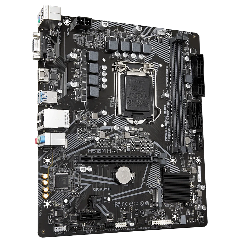 GIGABYTE H510M H マザーボード INTEL B560 LGA 1200対応 i7-10700K