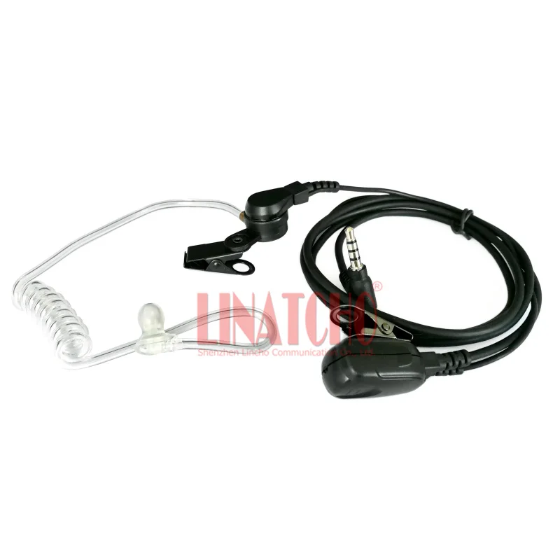 Air Tube 3.5MM Earphone for Walkie Talkie PTT MIC Speaker Earpiece VX-1R VX-2R VX-3R VX-10 FT-60R VX 18 VX-150 VX-160 Radio