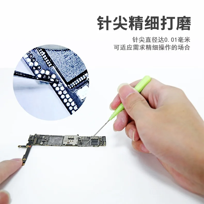 BST-66 3 in 1 Jump Wire Patching Soldering Tools Soldering Lugs and Needle Set for Repair Welding PCB Motherboard Drop Point