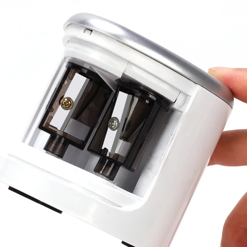 2PCS Electric Pencil Sharpener Replacement Blade Holder Automatic Pencil Sharpener Metal Spare Blade Student Stationery