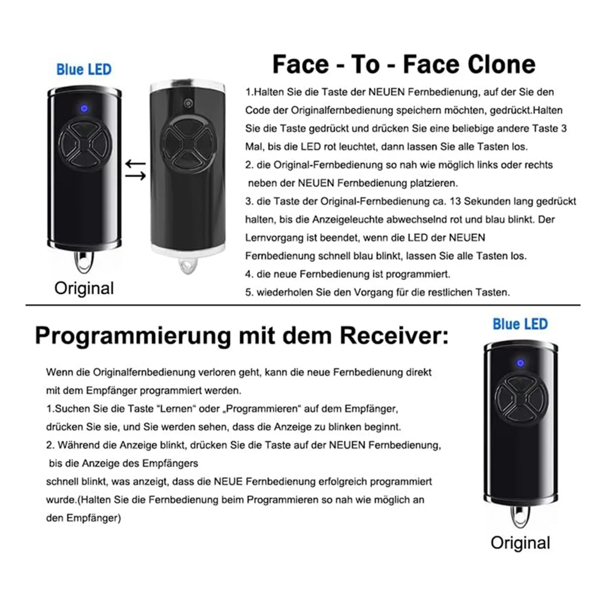 

HOT 5pcs 868MHz Garage Door Opener for HSE4-868-BS HSE2-868-BS HS5-868-BS HS4-868-BS Gate Remote Control