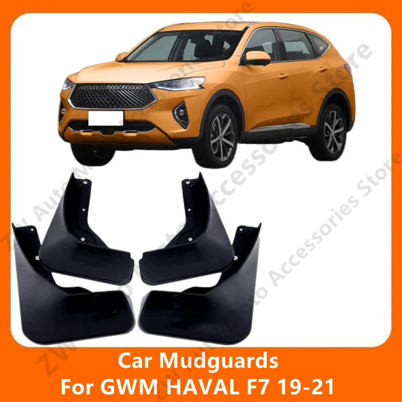 

Car Mudguards For GWM HAVAL F7 19-21 Mud Guards Fender Flare Mudflaps Exterior Parts Auto Accessories Refit