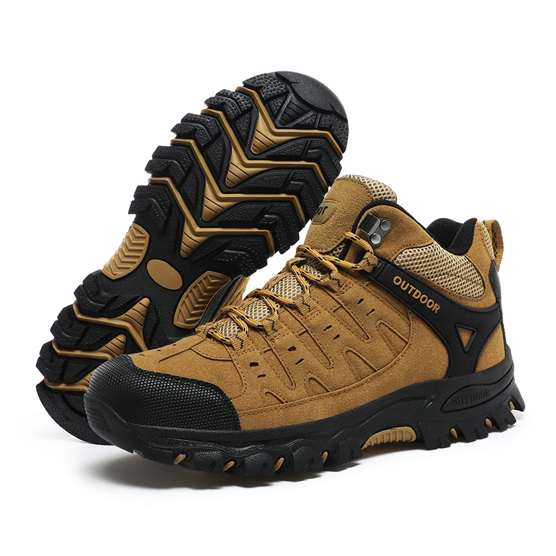 Men Hiking Shoes Climbing Sneakers Unisex Outdoor Sport Boots Men Trekking Mountain Shoes Athletic