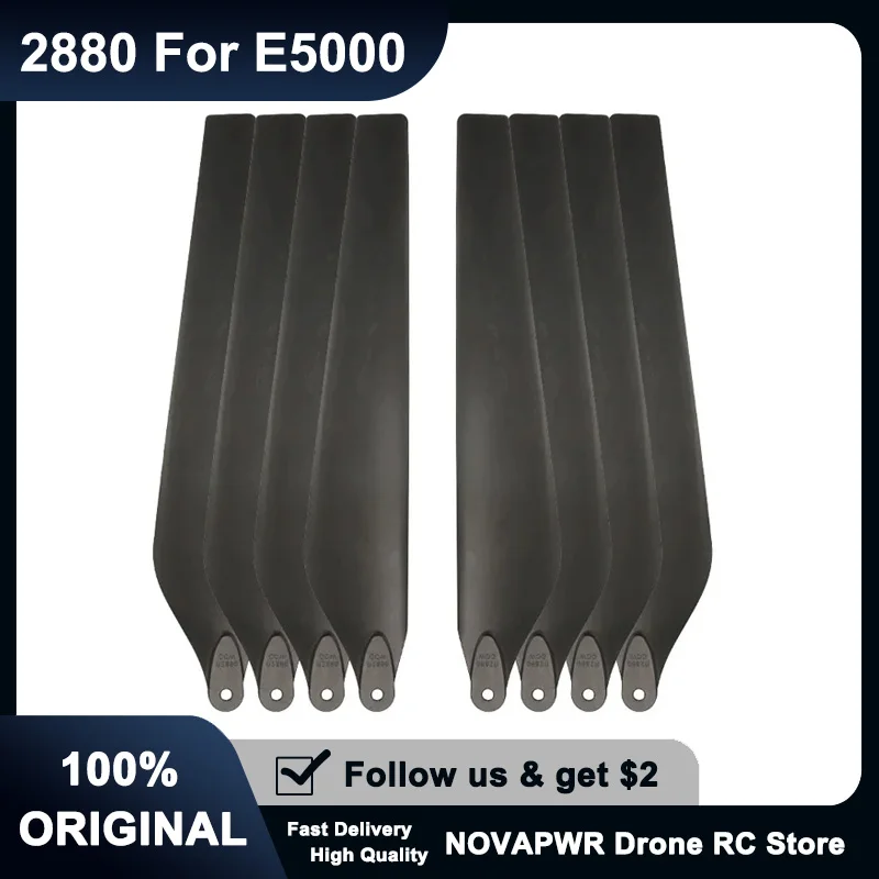 

2880 Carbon Fiber Folding Propeller For DJI M10 Motor E5000 Multirotor Agricultural Drones