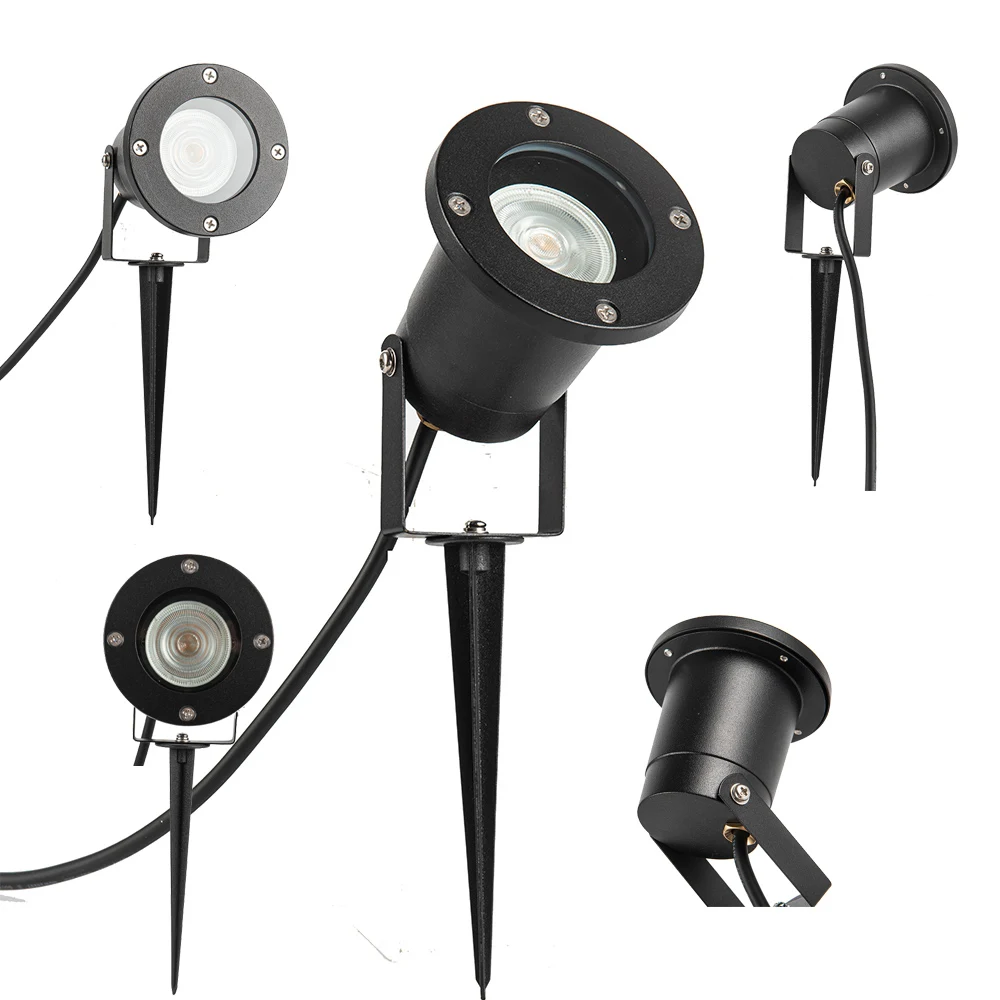 Energy Saving IP65 outdoor led spot flood light with good price flood lamp garden lamp black housing