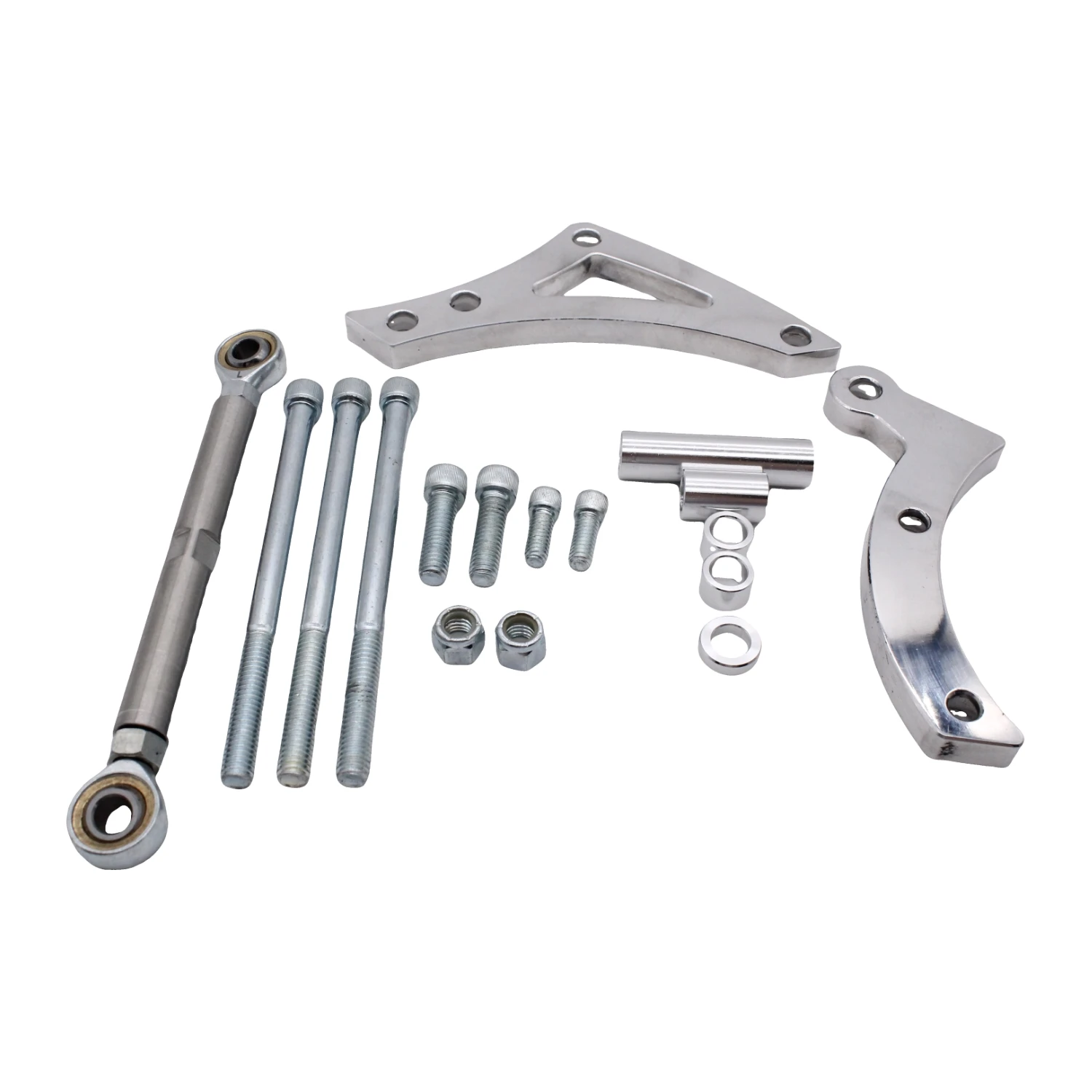 DPGKITS 1set Billet Aluminum Alternator Bracket For 318 340 360 V-Belt Mopar Chrysler SB Dodge Engines & Components Parts view 3