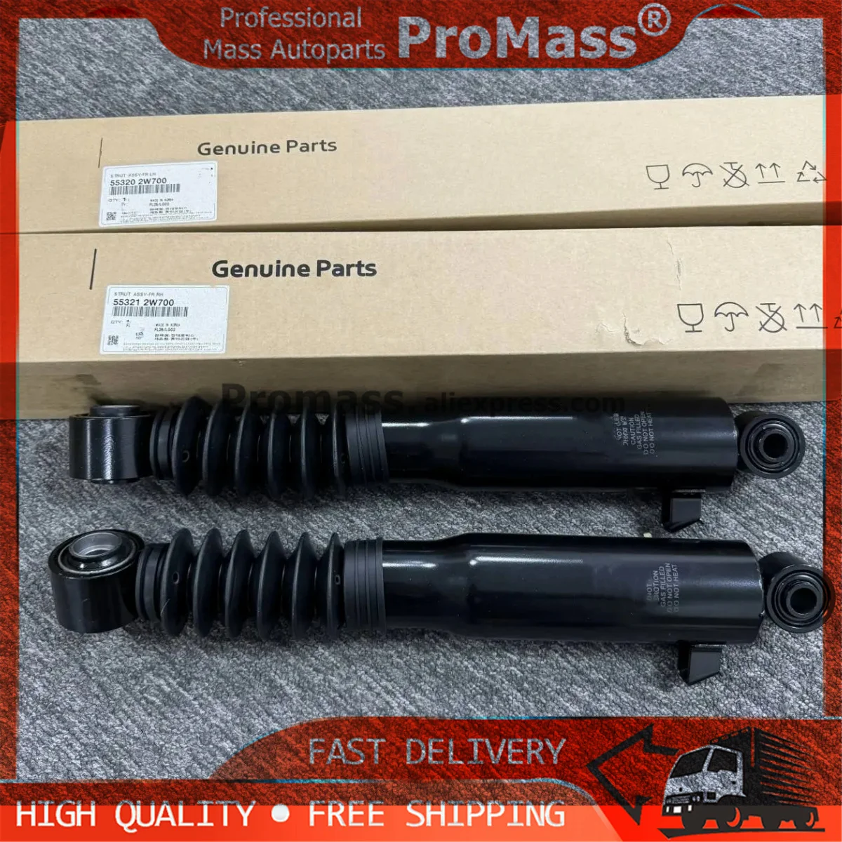 

Новый задний амортизатор для Hyundai Santa Fe Diesel 2013-2018 LH 55320-2W700 RH 55321-2W700