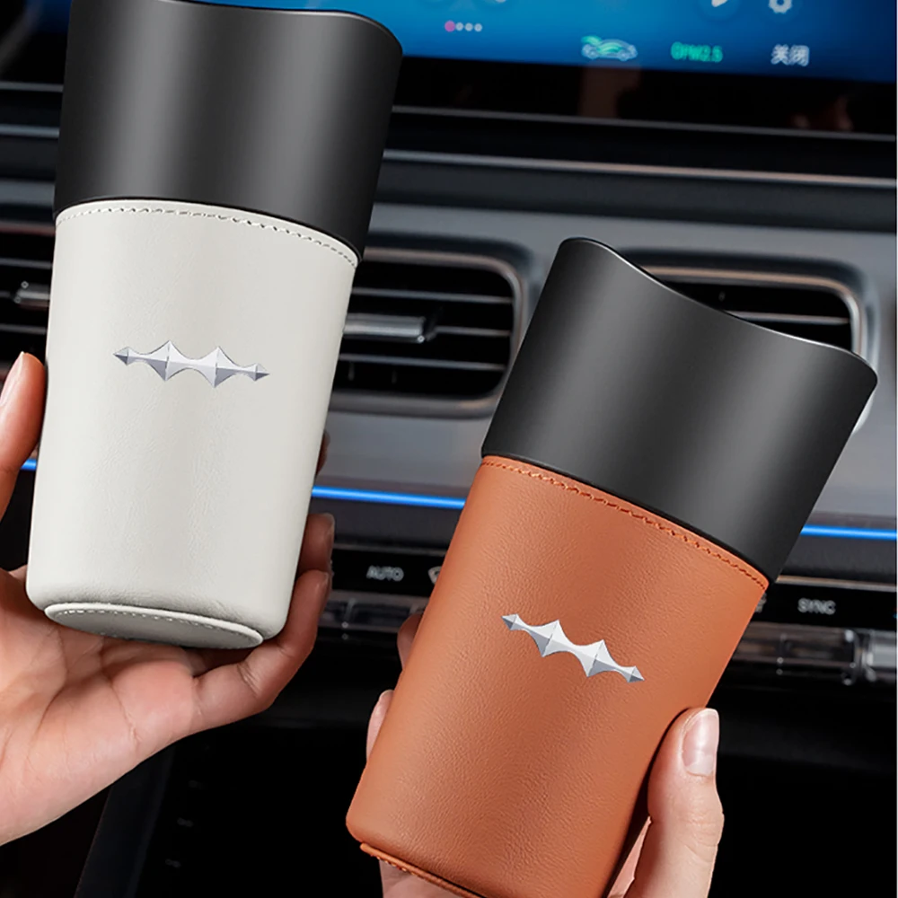 

Car Mounted Garbage Bin Dedicated Central Control Storage Box Storage Box For BYD Formula Leopard 8 Water Cup Style Trash Can